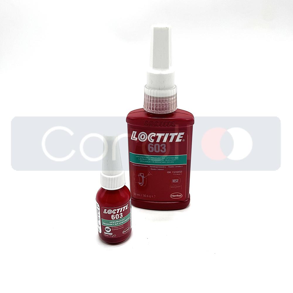 LOCTITE 603 /10ml, upevňovač spojů (<0,1mm/<150°C), vysokopevnostní