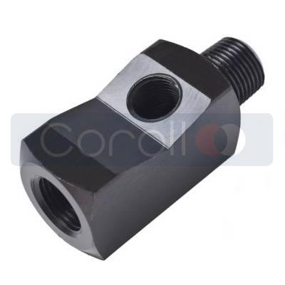 BETEX T-adaptér E0567 pro tlakoměr (65mm, 3/8NPT obě strany) (7299230)