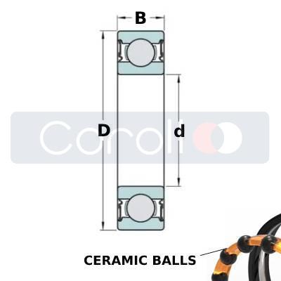 6805 LLB/CH CERAM.BLLS ENDURO